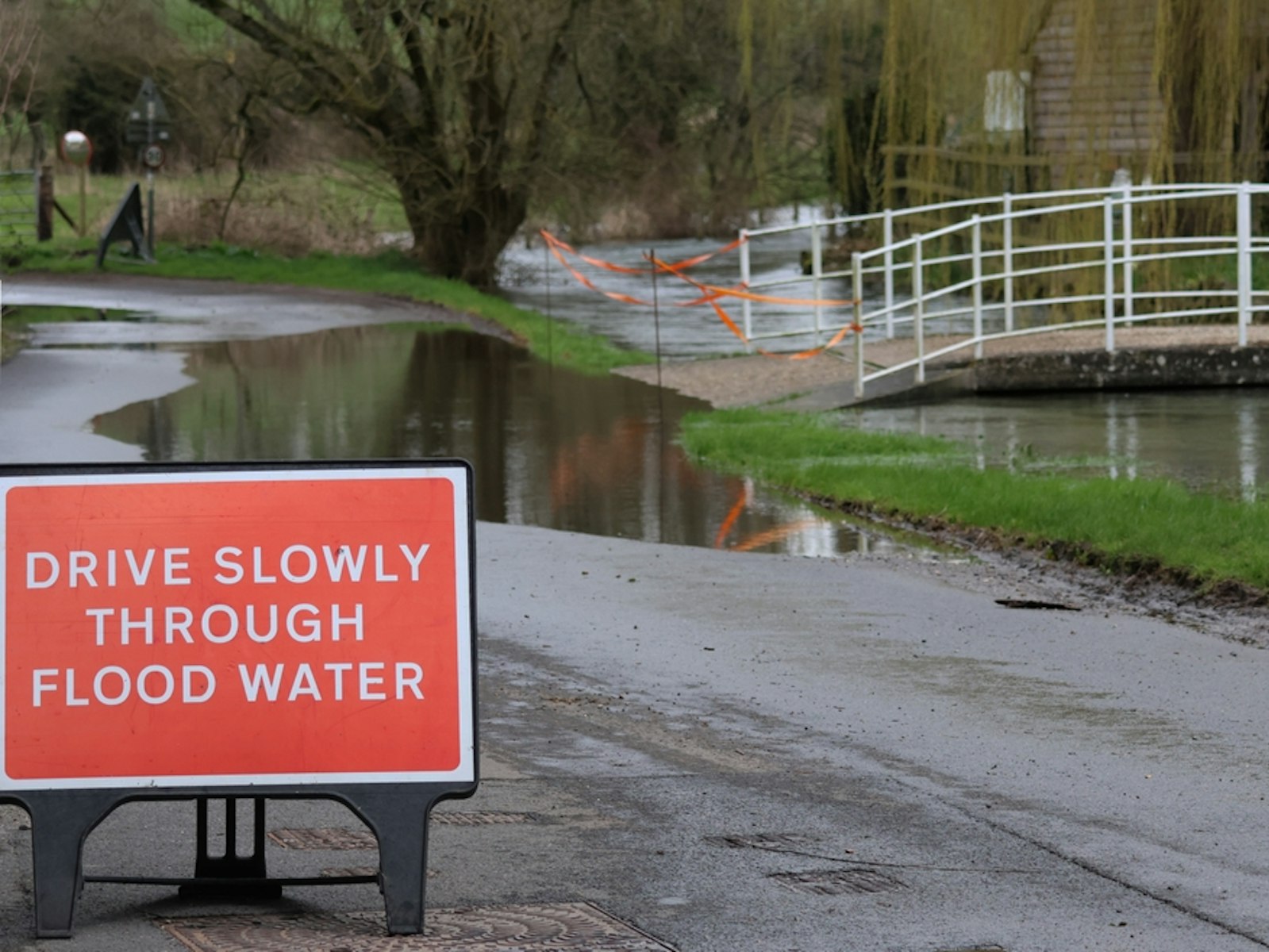 Flooding example in regional area